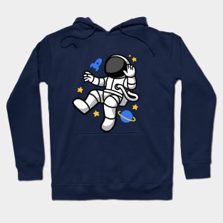 Flying Astronaut Hoodie